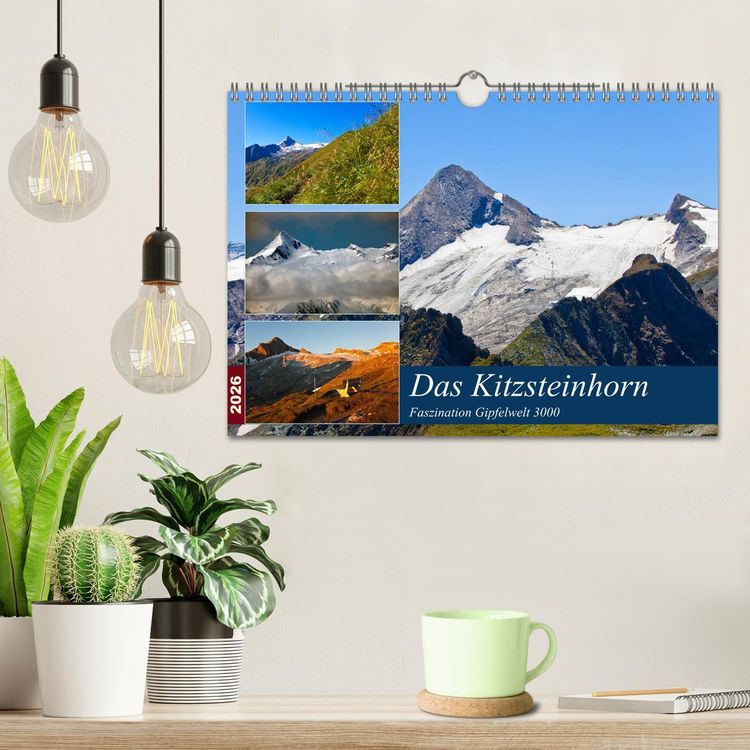 Produktbild: Das Kitzsteinhorn (Wandkalender 2026 DIN A4 quer), CALVENDO Monatskalender