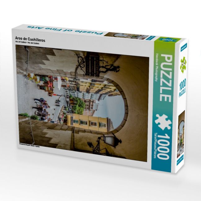 Produktbild: CALVENDO Puzzle Arco de Cuchilleros | 1000 Teile Lege-Gr&ouml;&szlig;e 64x48cm Foto-Puzzle f&uuml;r gl&uuml;ckliche Stunden