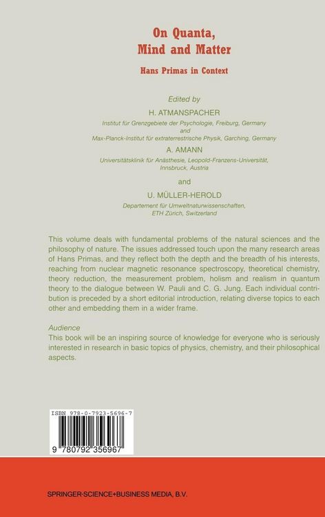 Produktbild: On Quanta, Mind and Matter
