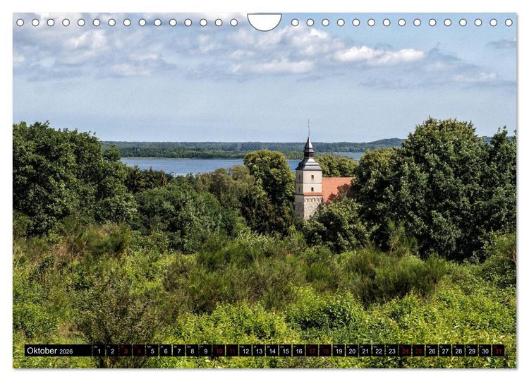 Produktbild: Das idyllische Usedom (Wandkalender 2026 DIN A4 quer), CALVENDO Monatskalender