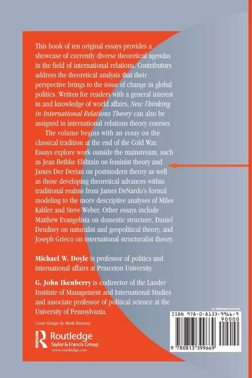 Produktbild: New Thinking In International Relations Theory