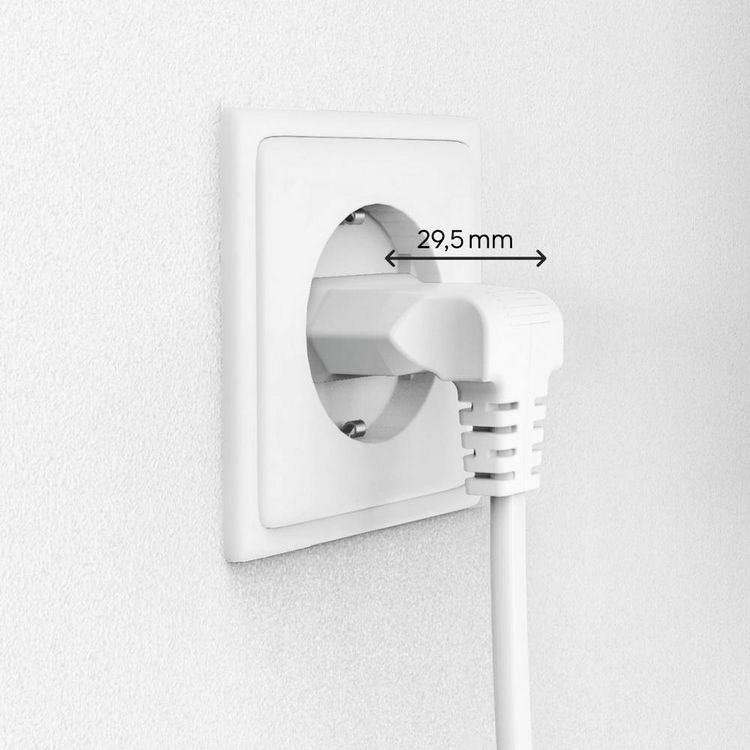 Produktbild: Hama 00223283 Strom Netzkabel Wei&szlig; 3m