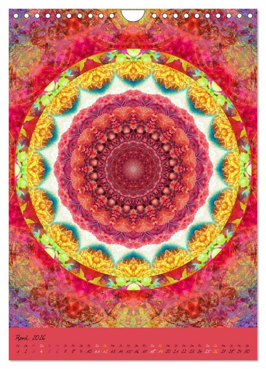 Produktbild: Mandala Energien (Wandkalender 2026 DIN A4 hoch), CALVENDO Monatskalender