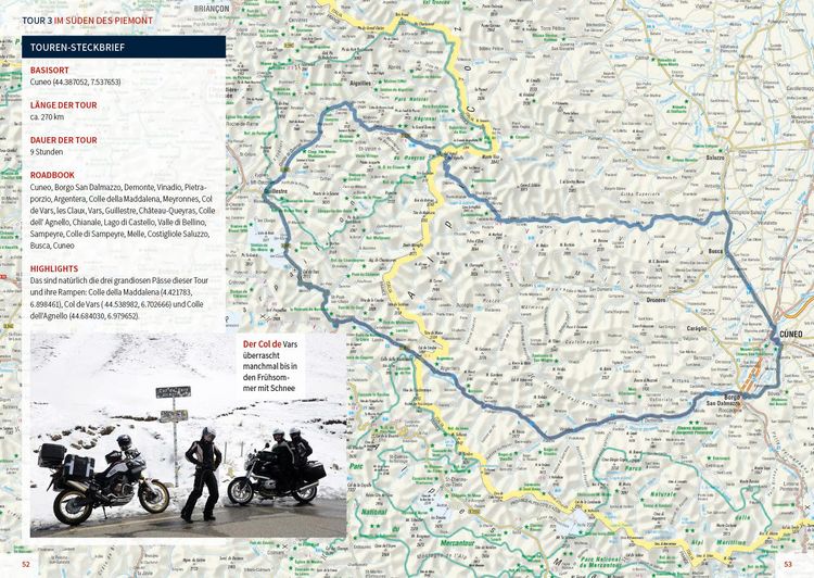 Produktbild: Motorrad Reisef&uuml;hrer Piemont Ligurien Toskana
