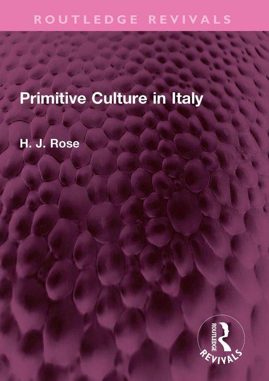 Produktbild: Primitive Culture in Italy