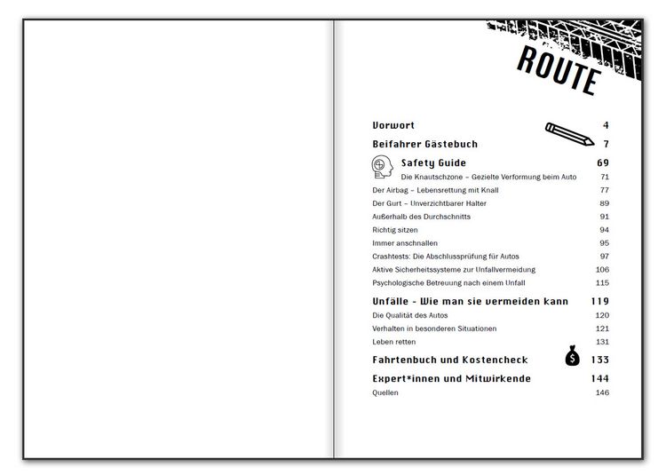 Produktbild: Endlich Auto! Beifahrer Gästebuch und Safety Guide