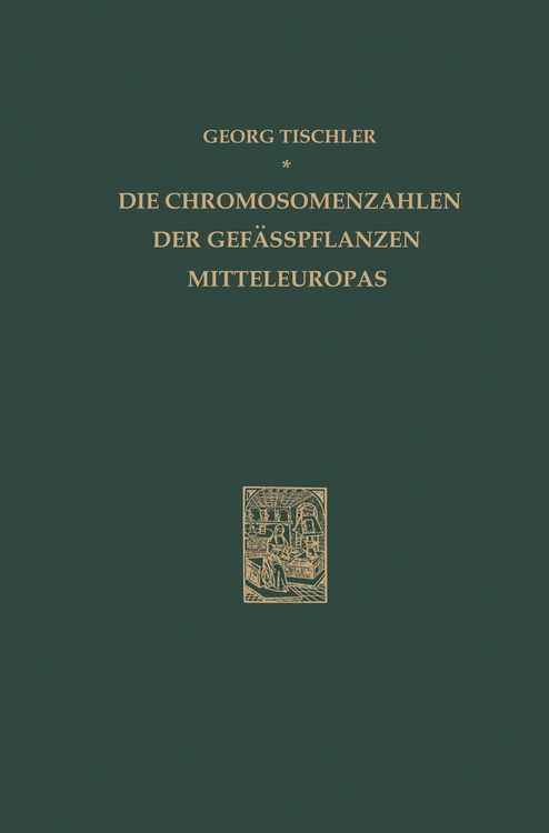 Produktbild: Die Chromosomenzahlen der Gef&auml;sspflanzen Mitteleuropas