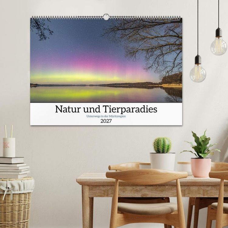 Produktbild: Natur und Tierparadies (Wandkalender 2027 DIN A2 quer), CALVENDO Monatskalender