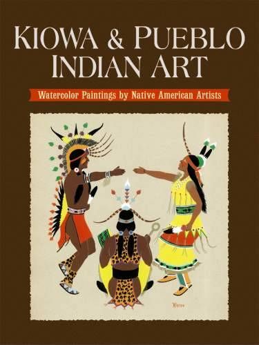 Produktbild: Kiowa and Pueblo Art: Watercolor Paintings by Native American Artists