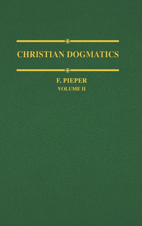 Produktbild: Christian Dogmatics, Volume 2