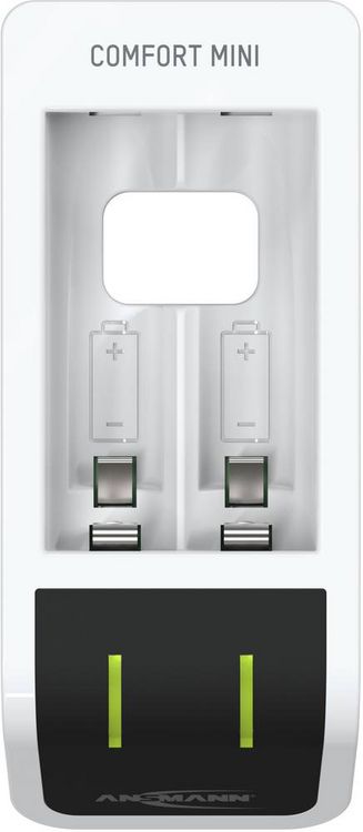 Produktbild: Ansmann Comfort Mini Rundzellen-Ladeger&auml;t NiMH Micro (AAA), Mignon (AA)