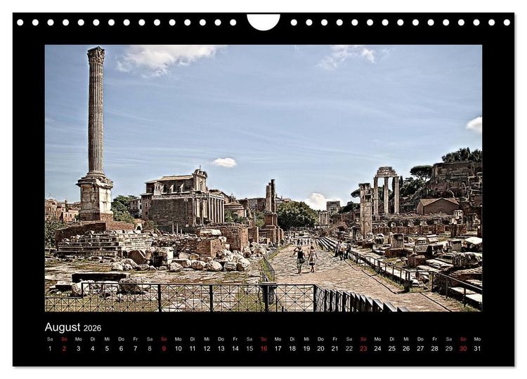 Produktbild: Roma (Wandkalender 2026 DIN A4 quer), CALVENDO Monatskalender