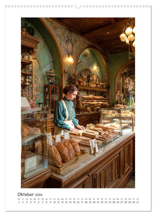 Produktbild: Guten Morgen, B&auml;ckerei (Wandkalender 2026 DIN A2 hoch), CALVENDO Monatskalender