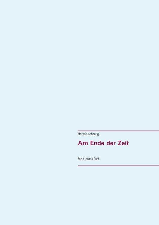 Produktbild: Am Ende der Zeit
