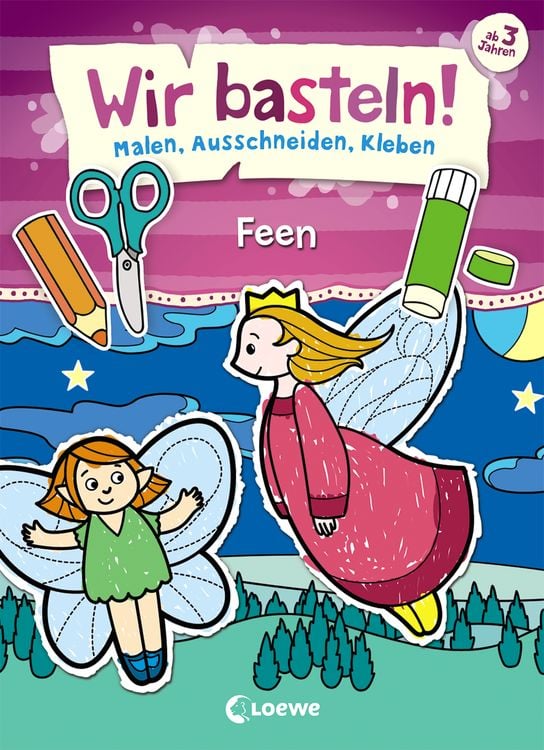 Bild vom Artikel Wir basteln! - Malen, Ausschneiden, Kleben - Feen vom Autor Norbert Pautner