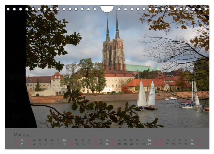 Produktbild: Altst&auml;dte in Polen (Wandkalender 2026 DIN A4 quer), CALVENDO Monatskalender