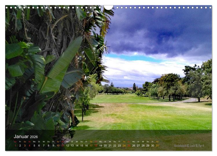 Produktbild: Golfpl&auml;tze Kapstadt (Wandkalender 2026 DIN A3 quer), CALVENDO Monatskalender