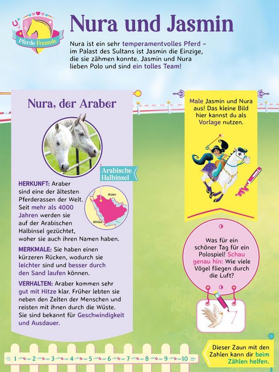 Produktbild: Disney Prinzessin: Pferde und Prinzessinnen