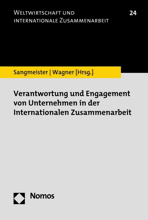 Produktbild: Verantwortung und Engagement von Unternehmen in der Internationalen Zusammenarbeit
