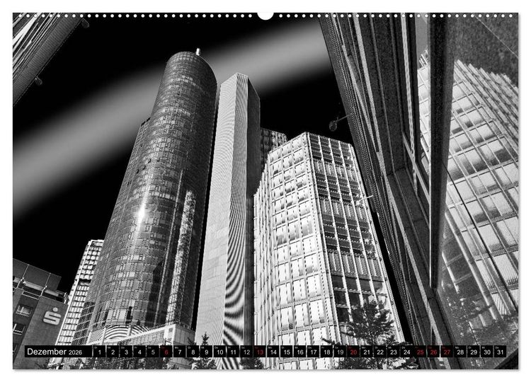 Produktbild: Faszination Frankfurter Architektur (Wandkalender 2026 DIN A2 quer), CALVENDO Monatskalender