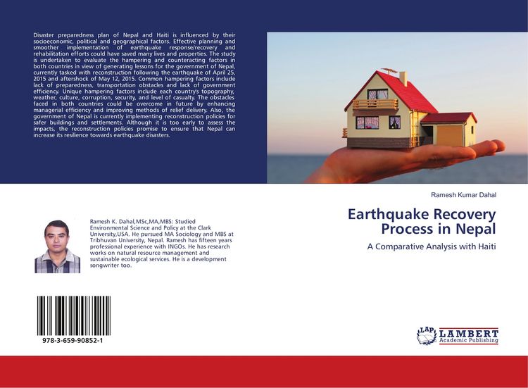 Produktbild: Earthquake Recovery Process in Nepal