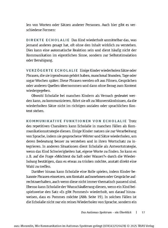 Produktbild: Wie Kommunikation im Autismus-Spektrum gelingt