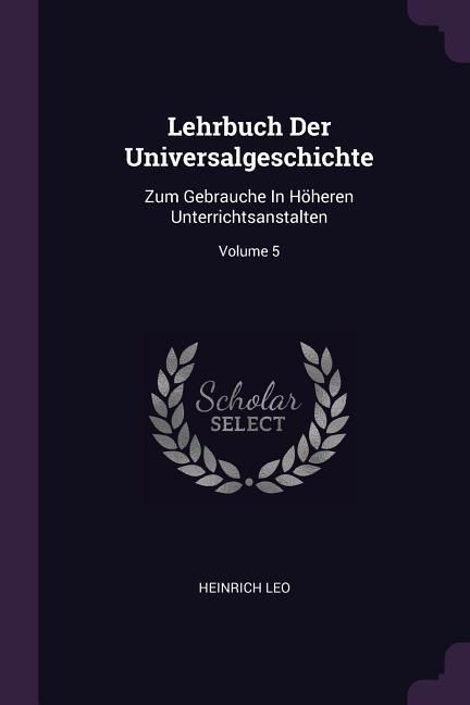 Produktbild: Lehrbuch Der Universalgeschichte