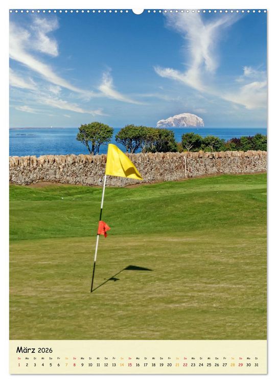 Produktbild: Golf Leidenschaft (Wandkalender 2026 DIN A2 hoch), CALVENDO Monatskalender