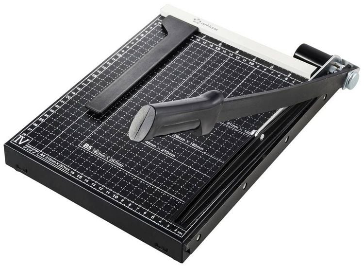 Renkforce RF-CUT-100 Hebelschneider A4 Schnittleistung A4 80 g/m²: 12 Blatt