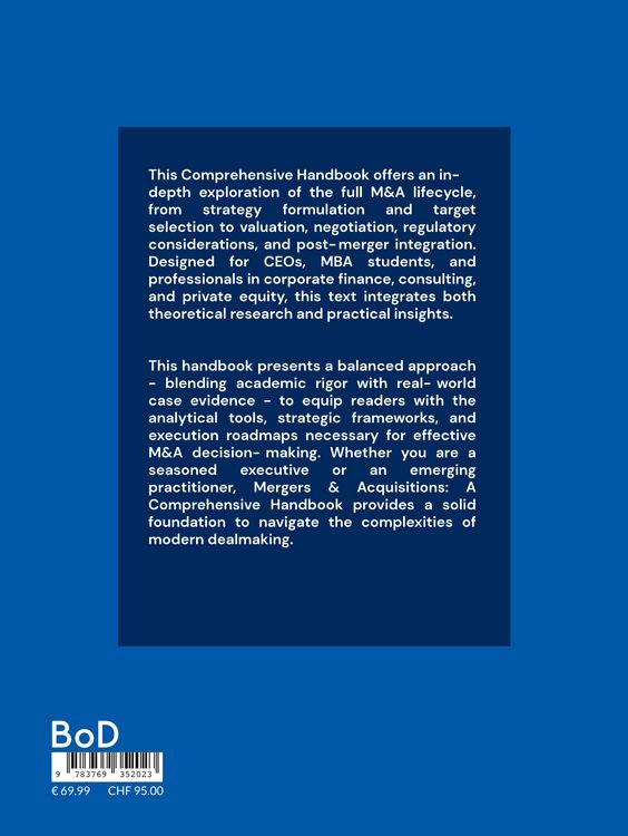 Produktbild: Mergers & Acquisitions