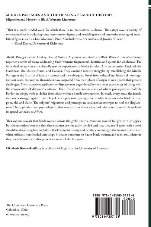 Produktbild: Middle Passages and The Healing Place Of History