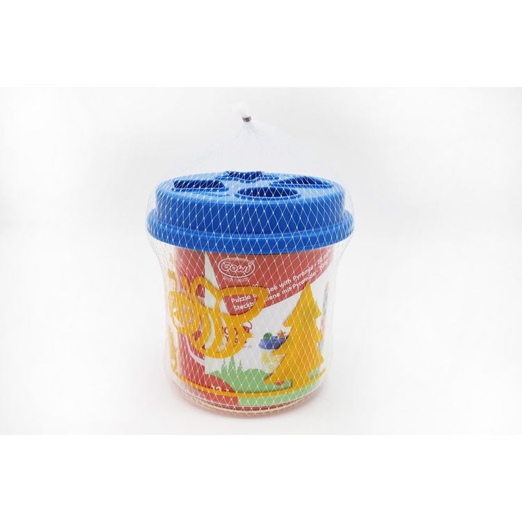 Produktbild: Steckbox Biene mit Pyramide - 20tlg