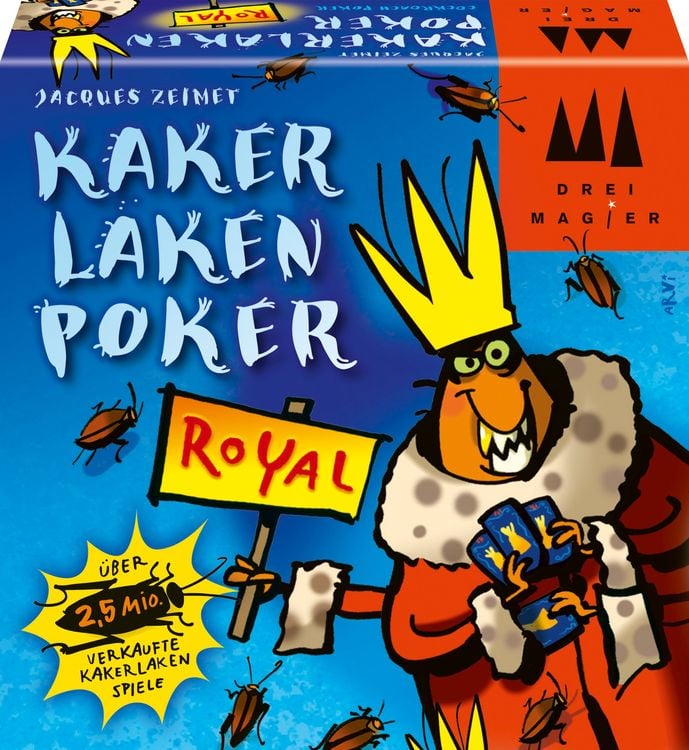 Produktbild: Drei Magier - Kakerlakenpoker Royal