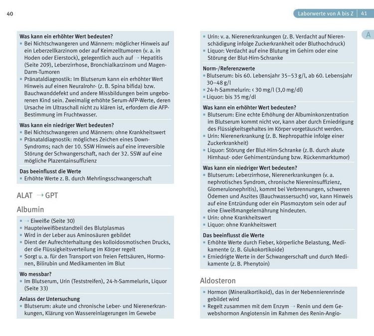 Produktbild: Laborwerte