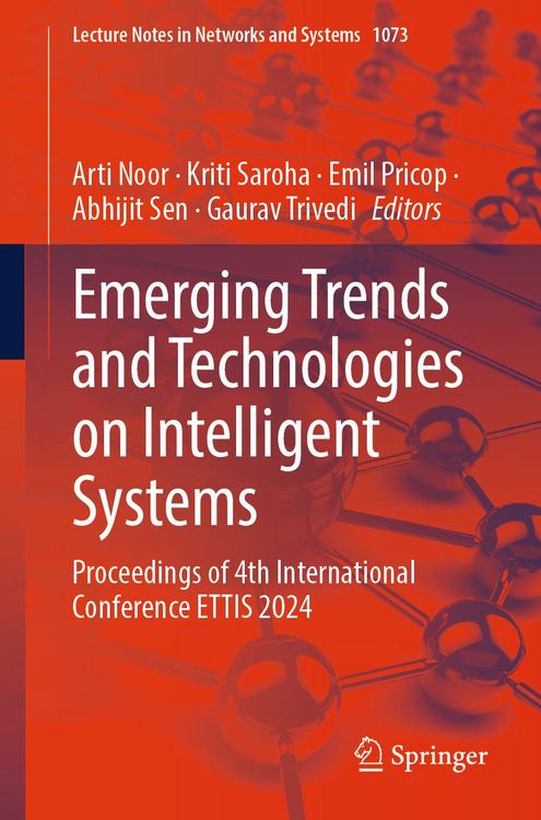 Produktbild: Emerging Trends and Technologies on Intelligent Systems