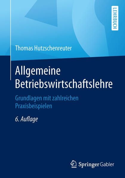 Produktbild: Allgemeine Betriebswirtschaftslehre