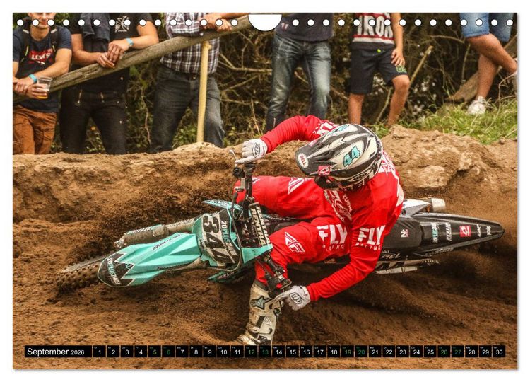 Produktbild: MOTOCROSS 2026 (Wandkalender 2026 DIN A4 quer), CALVENDO Monatskalender
