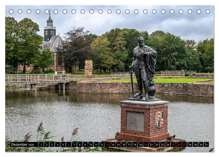 Produktbild: Egmond aan Zee - Nat&uuml;rlich (Tischkalender 2026 DIN A5 quer), CALVENDO Monatskalender