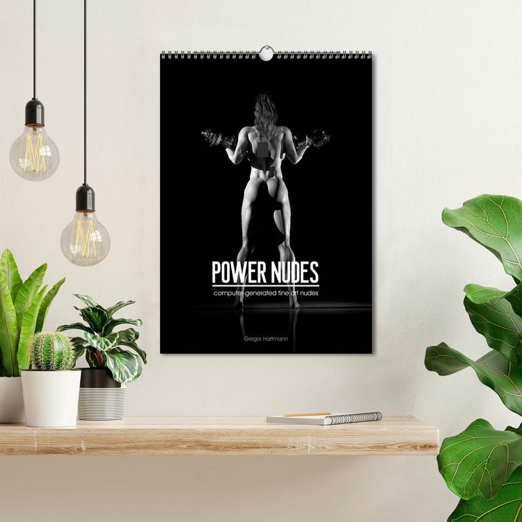 Produktbild: POWER NUDES (Wall Calendar 2027 DIN A3 portrait), CALVENDO 12 Month Wall Calendar
