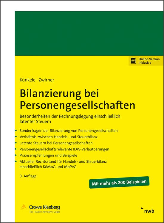 Produktbild: Bilanzierung bei Personengesellschaften