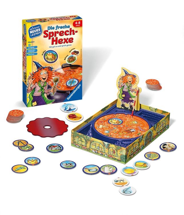 Produktbild: Die freche Sprech-Hexe - Kinderspiel ab 4 Jahre