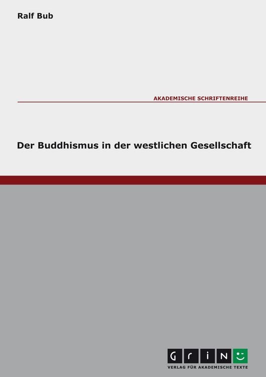 Produktbild: Der Buddhismus in der westlichen Gesellschaft