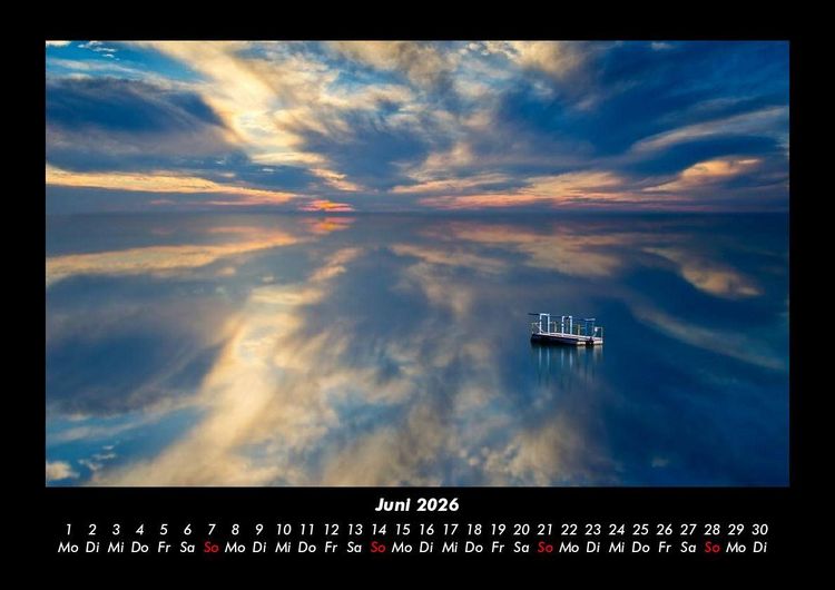 Produktbild: Die Seen der Erde 2026 Fotokalender DIN A3