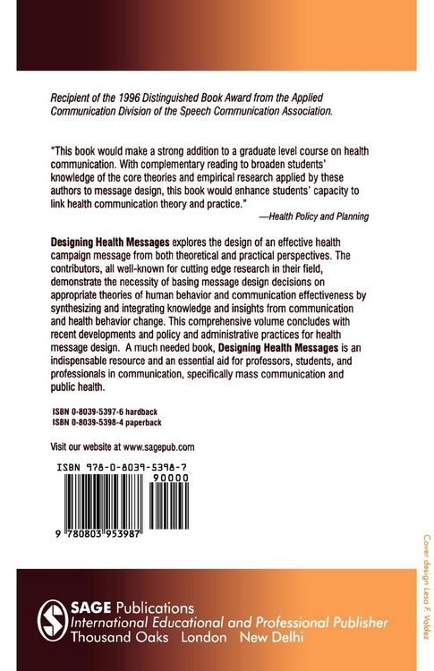 Produktbild: Designing Health Messages