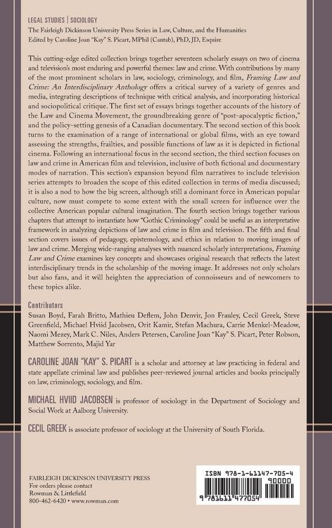 Produktbild: Framing Law and Crime