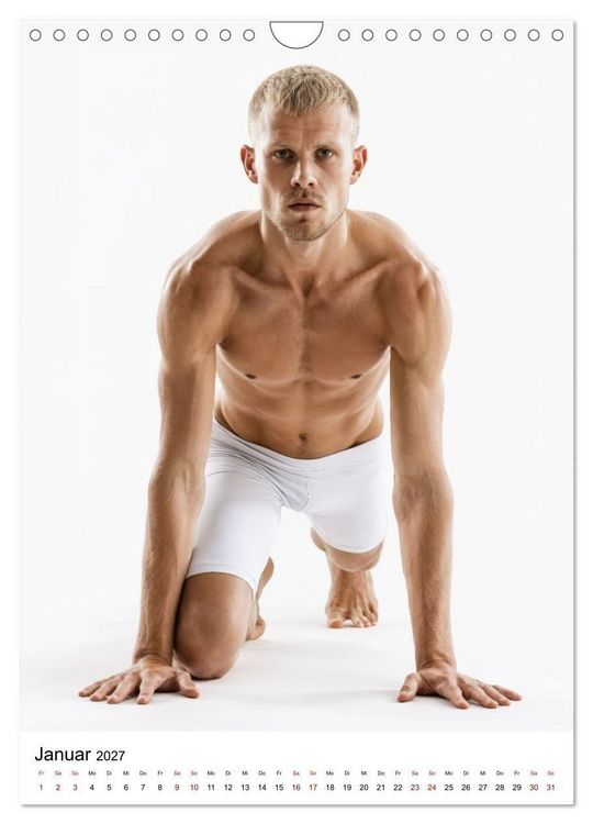 Produktbild: Yoga f&uuml;r Helden (Wandkalender 2027 DIN A4 hoch), CALVENDO Monatskalender
