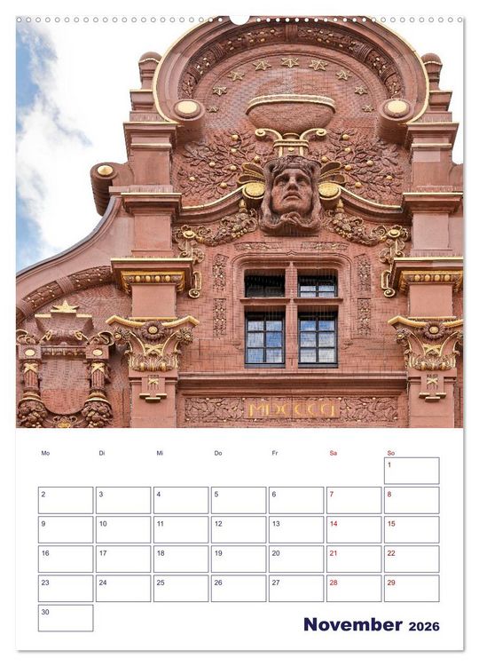 Produktbild: Heidelberg - Historische Altstadt (hochwertiger Premium Wandkalender 2026 DIN A2 hoch), Kunstdruck in Hochglanz