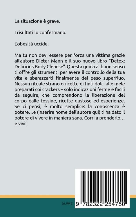 Produktbild: Detox: Una deliziosa pulizia del corpo