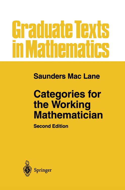 Produktbild: Categories for the Working Mathematician