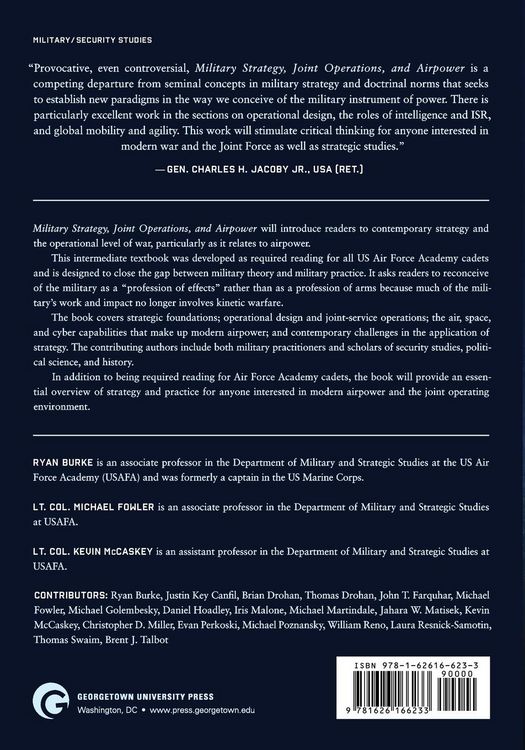 Produktbild: Military Strategy, Joint Operations, and Airpower
